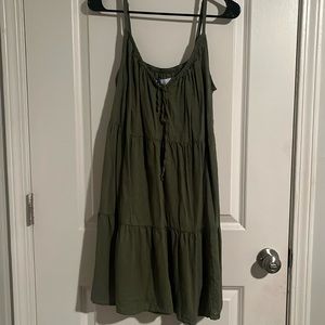 Old navy green dress only worn once